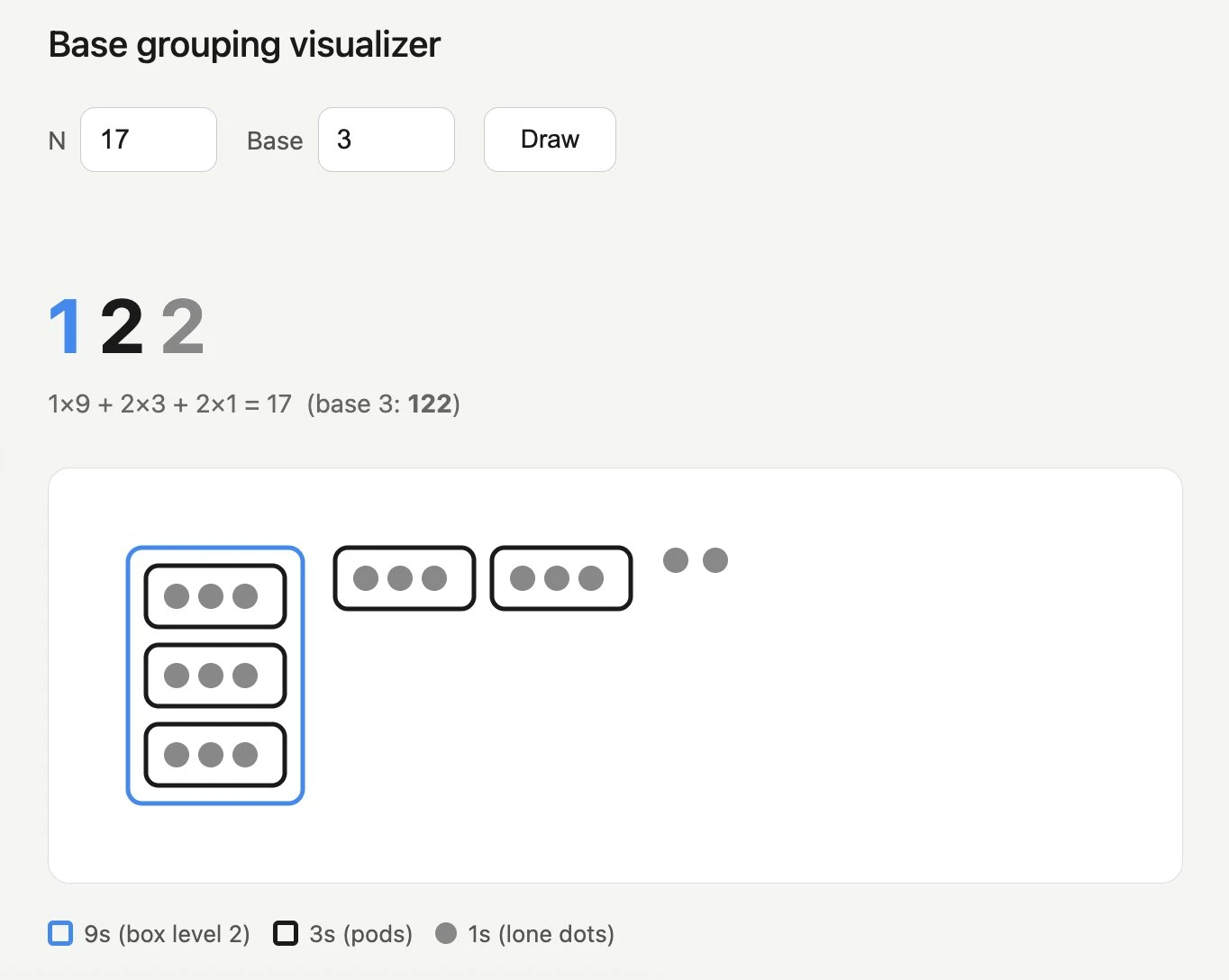 Automated base grouping tool